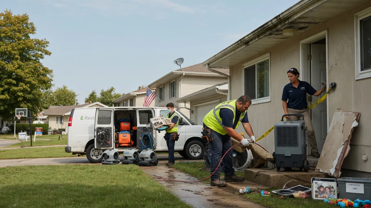 Water Damage Restoration in Green Isle, MN near me